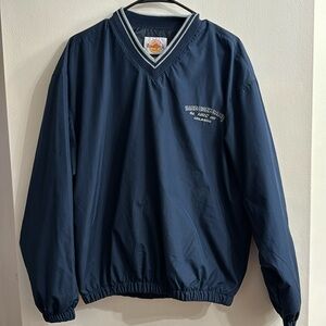 Vintage Hardrock Cafe Orlando Men's Navy Blue Jacket PullOver Windbreaker